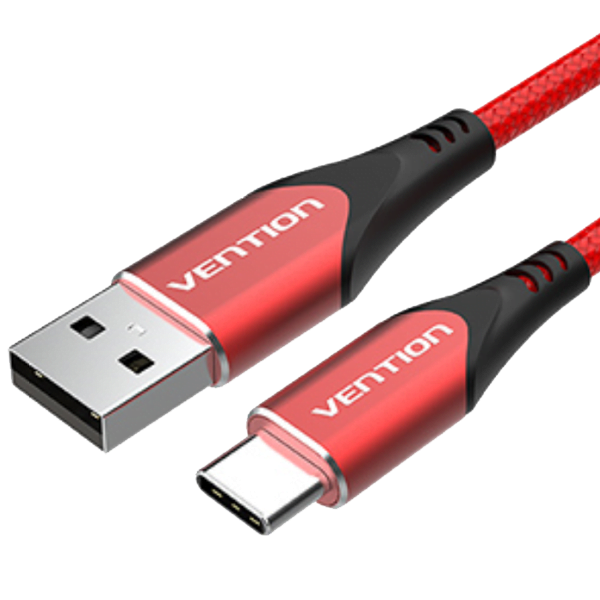 Vention USB-C to USB 2.0-A Cable 1M Red (VEN-CODRF)
