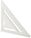 Deli EDL4041Y 18cm Triangle Carpenter Square – Heavy Duty Precision Measuring Tool for Carpentry, Woodworking, Construction, and Layout Applications