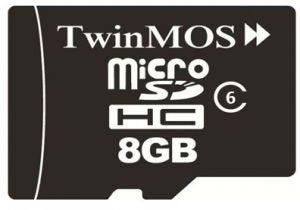 Twinmos 8GB Micro SD Card with Adapter