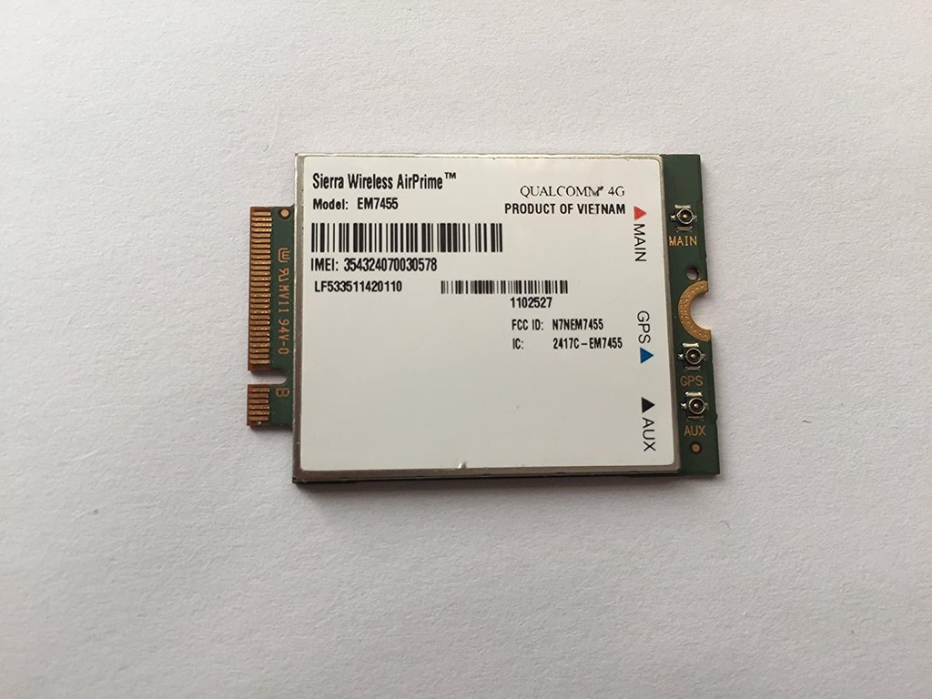 Sierra Wireless Airprime Em7455 Module Supports The Latest 4G And 3G