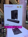 Vitron V54SB 2.1CH Wired Soundbar System – Deep Bass, Clear Surround Sound, USB, AUX & FM Support