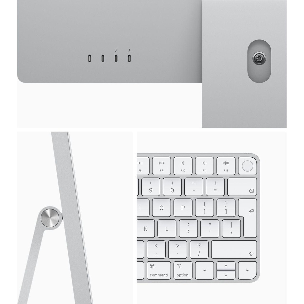 Apple iMac 24", M1, 8GB, 512GB SSD (MGPD3B/A) - Silver