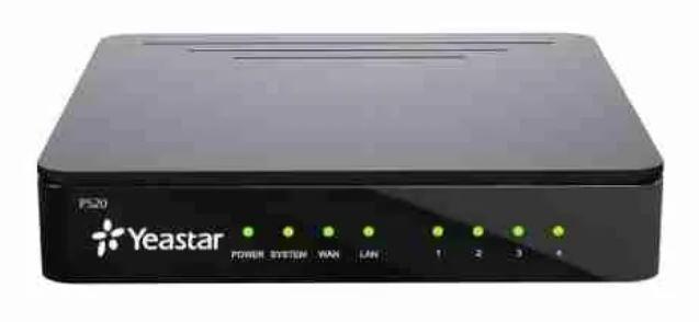 Yeastar P520 P-Series IP PBX – 20 Users, 10 Concurrent Calls, Modular FXS/FXO/BRI/GSM Ports, Video Conferencing