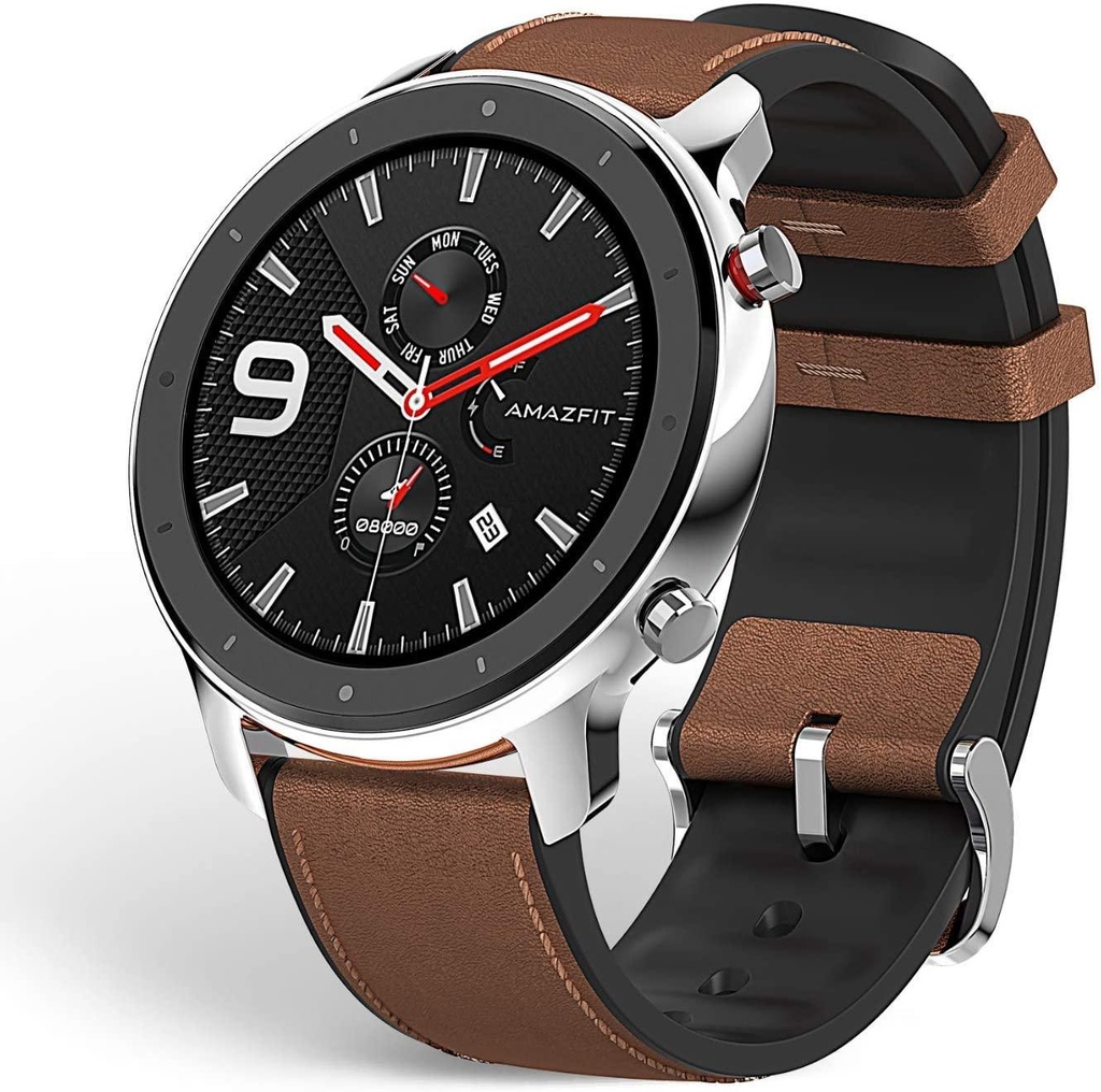 Amazfit GTR Watch 47mm (Stainless Steel) B07WFW1YGR