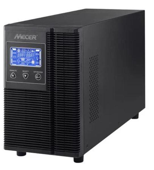 Mecer ME-2000-WPTU 2000VA/1800W Smart UPS Tower – 230V Line Interactive Backup Power