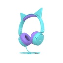 Promate JEWEL HD Stereo KidSafe Wired Headset (Aqua) – Safe High-Definition Audio Headphones for Children, Learning, Gaming, and Multimedia Use
