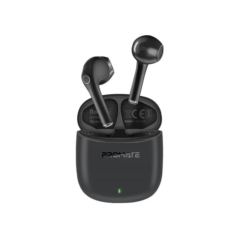 Promate LIMA High-Definition ENC TWS Wireless Earbuds with IntelliTouch – Premium Noise-Cancelling True Wireless Earbuds for Music, Calls, Gaming, and Professional Use