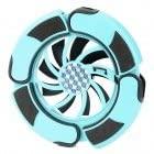 Cursor LCP-802 Portable Round Foldable Laptop Cooling Pad
