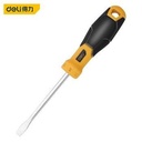 Deli EDL6361501 6.0mm 150mm Slotted Screwdriver – Professional Precision Hand Tool for Electrical, Mechanical, Workshop, and Maintenance Applications