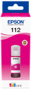 Epson 112 Ecotank pigment Magenta ink  70Ml bottle - cartridge - C13T06C34A