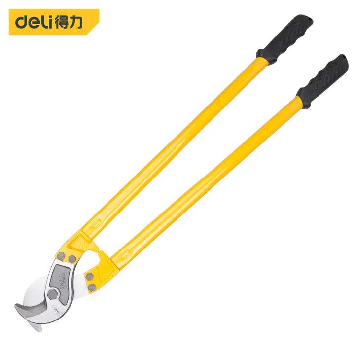 Deli EDL90036 36" 65Mn Cable Cutter – Heavy Duty Industrial Cutting Tool for Electrical Cables, Thick Wires, and Construction Applications