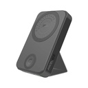 Promate PowerMag-Trio 10000mAh MagSafe & Apple Watch Wireless Charging Power Bank – Triple Device Fast Charging Magnetic Power Solution for iPhone, Apple Watch, Earbuds, Travel, and Everyday Use