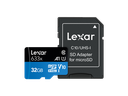 Lexar 32GB High-Performance 633x microSDHC™/microSDXC™ UHS-I Card (LSDMI32GBB633A)