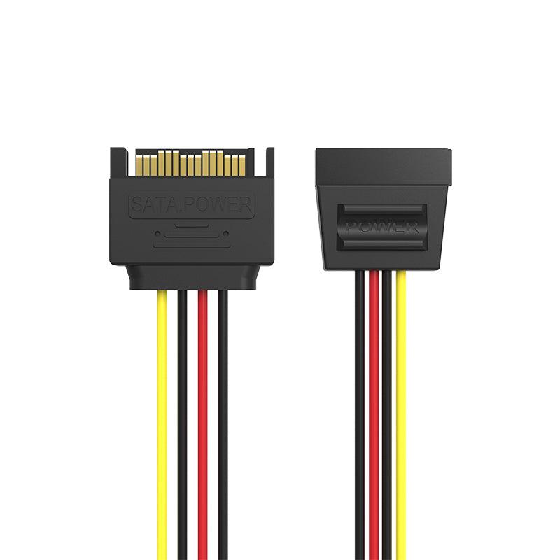 Vention VEN-KDABY 0.3M SATA 15-Pin Power Extension Cable – High-Speed PC & HDD Power Connector