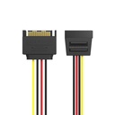 Vention VEN-KDABY 0.3M SATA 15-Pin Power Extension Cable – High-Speed PC & HDD Power Connector