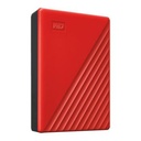WD My Passport 4TB External Hard Drive Red (WDBPKJ0040BRD-WESN)