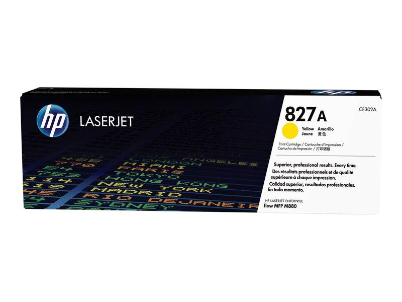 HP 827A Yellow (CF302A) Original LaserJet Toner Cartridge