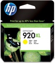 HP 920XL High Yield Yellow Original Ink Cartridge, CD972AE