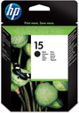 HP 15 Black Original Ink Cartridge (C6615DE)