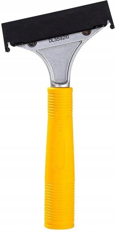 Deli EDL359210 210mm 18mm Aluminium Alloy Metal Scraper – Heavy Duty Cutting Tool with SK5 Blade for Workshop, Construction, Packaging, and Industrial Applications
