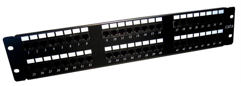 D-link 48 Port Cat 6 Unshielded patch panel