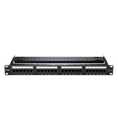 D-link 24 Port Cat 6A Shielded patch panel