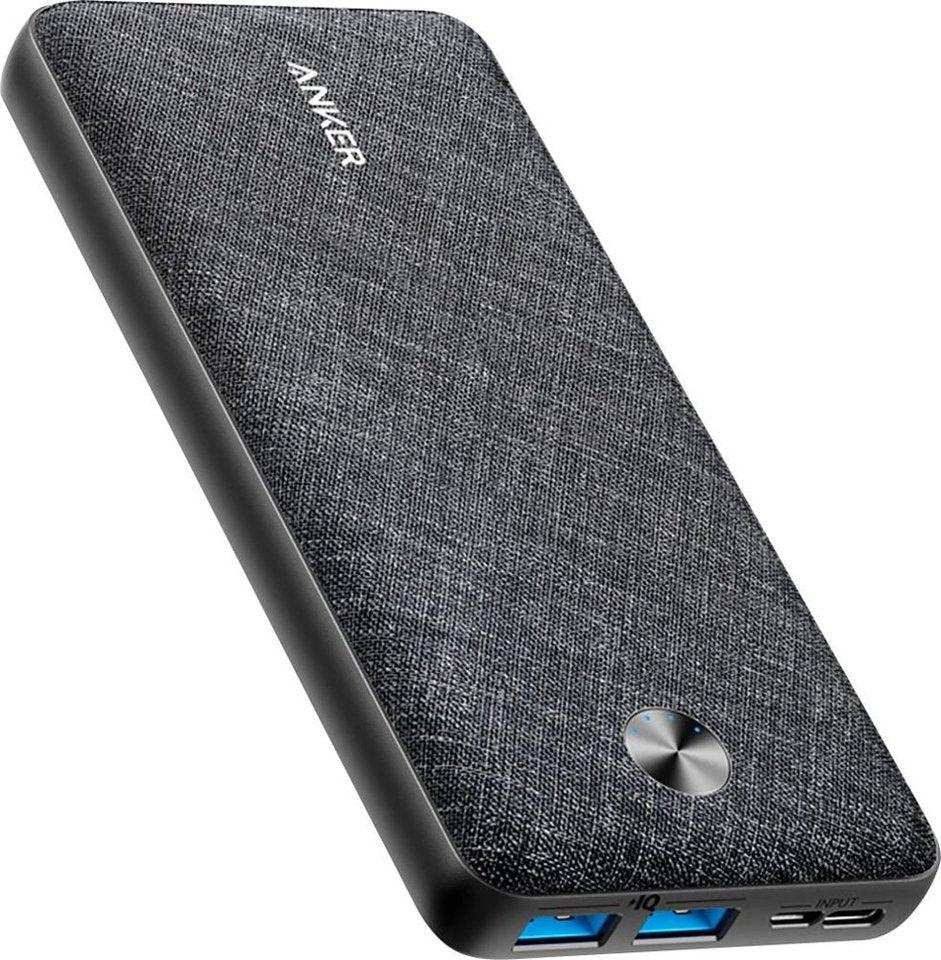 Anker PowerCore Metro Essential 20000mAh Portable Powerbank Charger with PowerIQ Technology, USB and USB-C Input – A1268 –