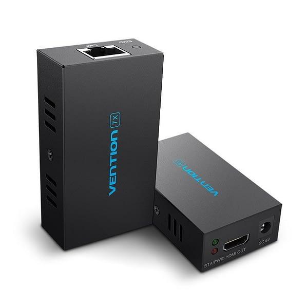 Vention Hdmi Via Network Cable (Rj45) Extender 60 Meters (VEN-AFIB0)