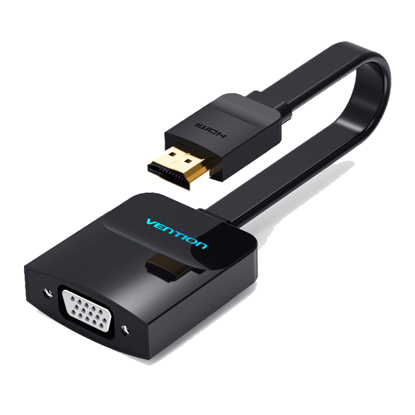 Vention Hdmi To Vga Converter With Female Micro Usb And Audio Port