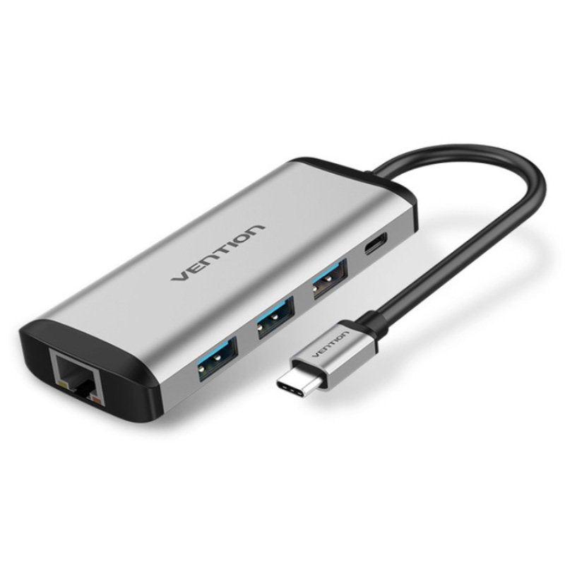 Vention Type C to Multi-Function 9 IN 1 Docking Station (VEN-CGNHA)