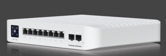 Ubiquiti UniFi USW-Pro-8-PoE 8-Port Layer 3 Managed Switch – 6× GbE PoE+, 2× GbE PoE++, 2× 10G SFP+