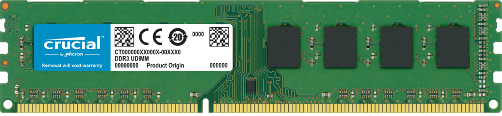 Crucial Desktop RAM DDR3 8GB 1600 (CT102464BA160B)