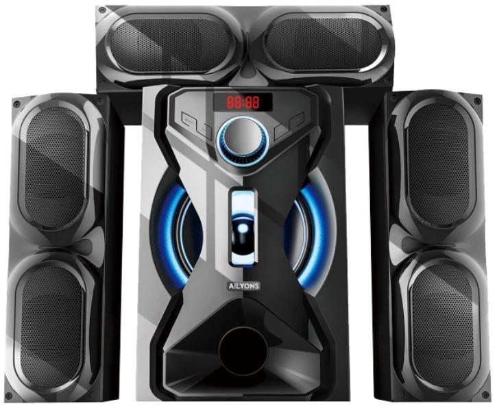AILYONS ELP3611K-1 3.1 CH Subwoofer Sound System – BT/USB/FM, Deep Bass
