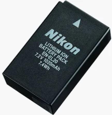 [EN-EL20-PG-OT] Nikon EN-EL20 – Rechargeable Li-ion Camera Battery