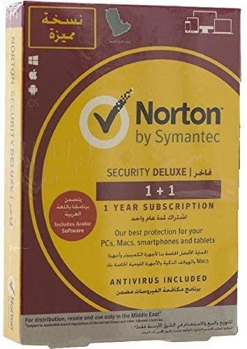 Norton Security Deluxe 3.0 1 Year Subscription 2 (1+1 ) User