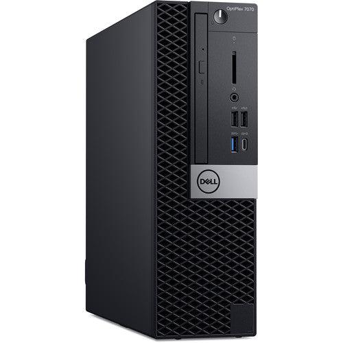 Dell Optiplex 7070 MT Desktops Intel Core i7,4GB RAM 1TB HDD, DVDR, Ubuntu Plus 18.5" monitor - 3Y1FG