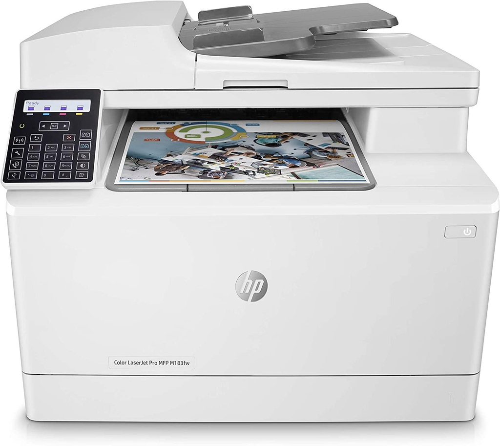 HP Color LaserJet Pro MFP M183fw Printer (7KW56A) Printer