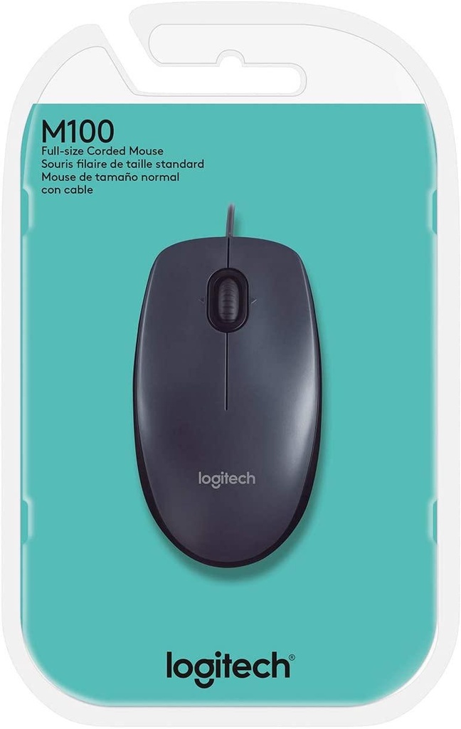 Logitech Corded (Wired) Mouse M100