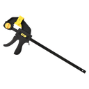 Deli EDL110112 Quick Bar Clamp – Heavy Duty Industrial Clamp with 90N Maximum Force for Woodworking, Metal Fabrication, Workshop Assembly, and Construction Applications