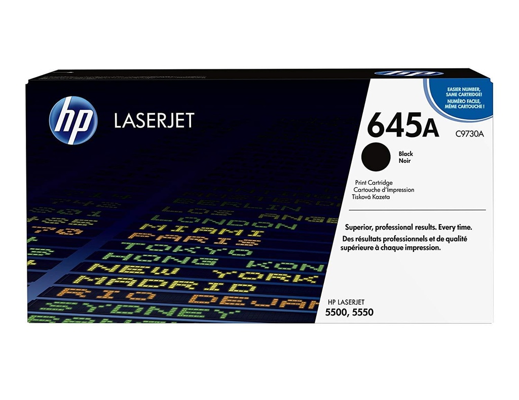 HP 645A Cyan Original LaserJet Toner Cartridge(C9731A)
