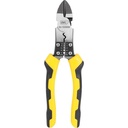 Deli EDL102008 8" 200mm Multifunctional Diagonal Cutting Pliers – Heavy Duty Precision Side Cutter Pliers for Electrical Wiring, Workshop Maintenance, Automotive Repair, and Industrial Applications