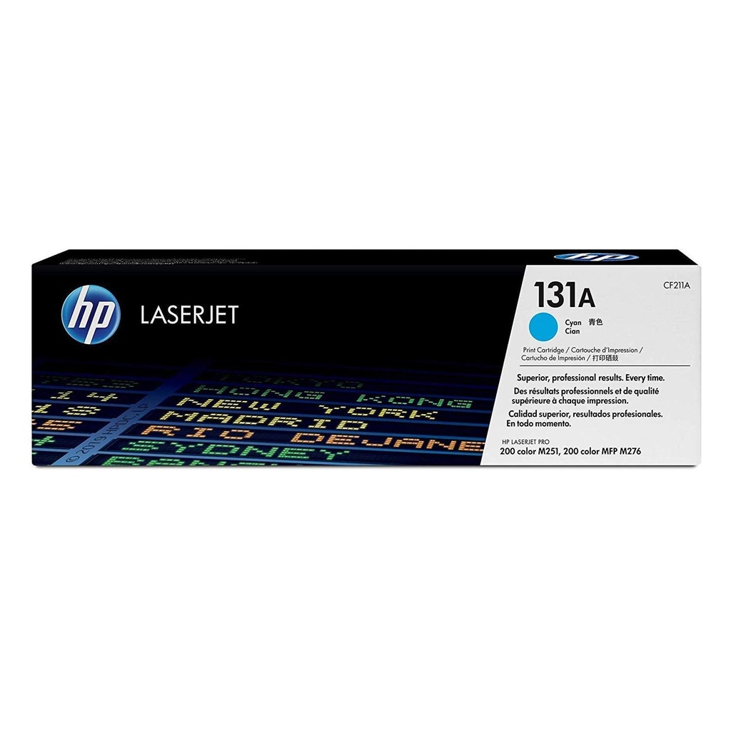 HP 131A Cyan Original LaserJet Toner Cartridge(CF211A)
