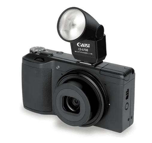 CAISI CS-LF08 Mini Camera Flash – Compact Speedlite for DSLR & Mirrorless Cameras