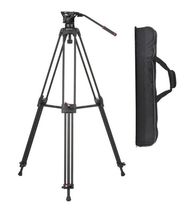 CAISI DV1800 Heavy-Duty Video Tripod – Professional Camera Tripod