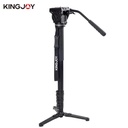 Kingjoy MP3008F-VT-3510 Aluminium Alloy Camera Tripod Folding Monopod Kit
