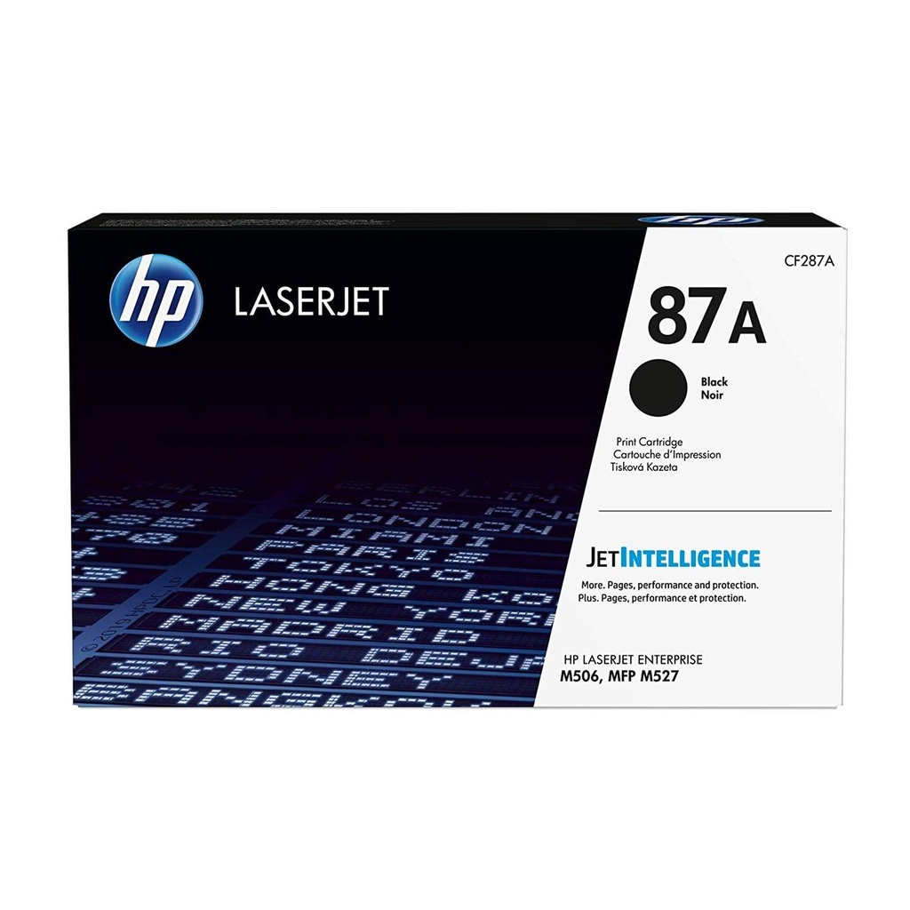 HP 87A Black Original LaserJet Toner Cartridge (CF287A)