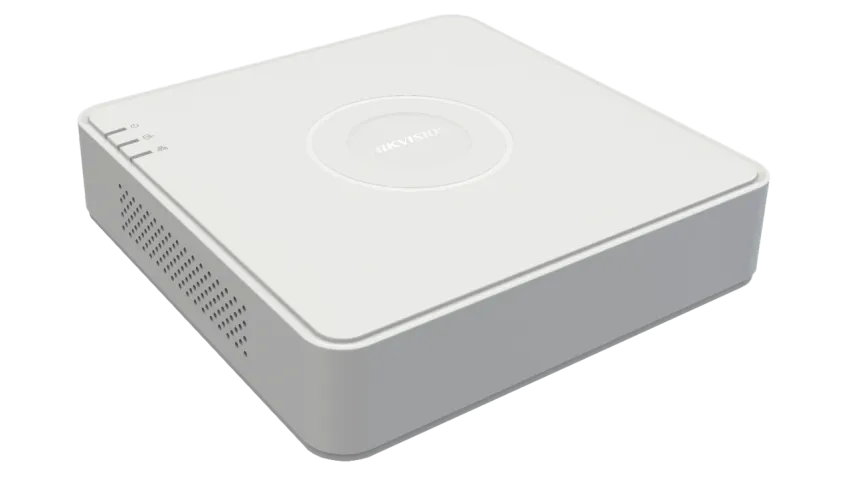 Hikvision DS-7104HUHI-K1 4 channel 5MP mini 1U H.265 DVR, digital video recorder – Reliable surveillance recorder that delivers clear video recording and efficient storage for home and business security systems