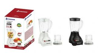 Premier PM502 10-Speed 2-in-1 Blender – Powerful Motor, Stainless Steel Blades, Smoothie & Food Prep, Easy-to-Clean, Perfect for Home & Kitchen Use