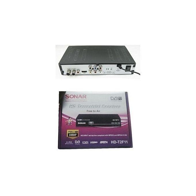 Sonar HD-T2F11 Free To Air Digital Set Box Decoder( NO MONTHLY PAYMENT)