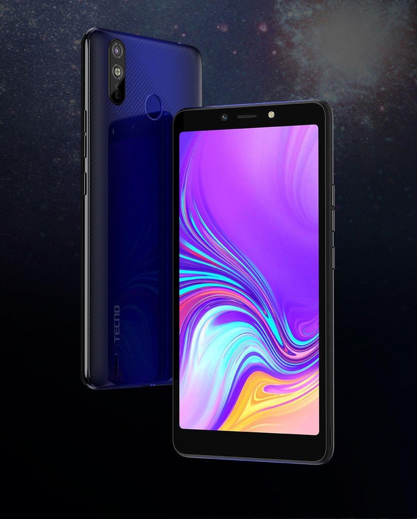 Tecno POP 2 Plus Smartphone-1GB RAM + 8GB ROM, 5.5", Android 8.1 Oreo, 3G LTE(Dual SIM), 2400mA